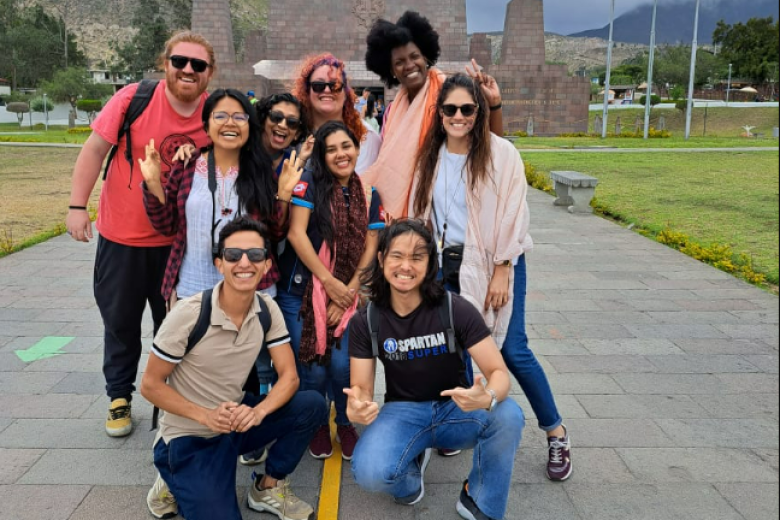 Fellows and alumni on an international exchange experience